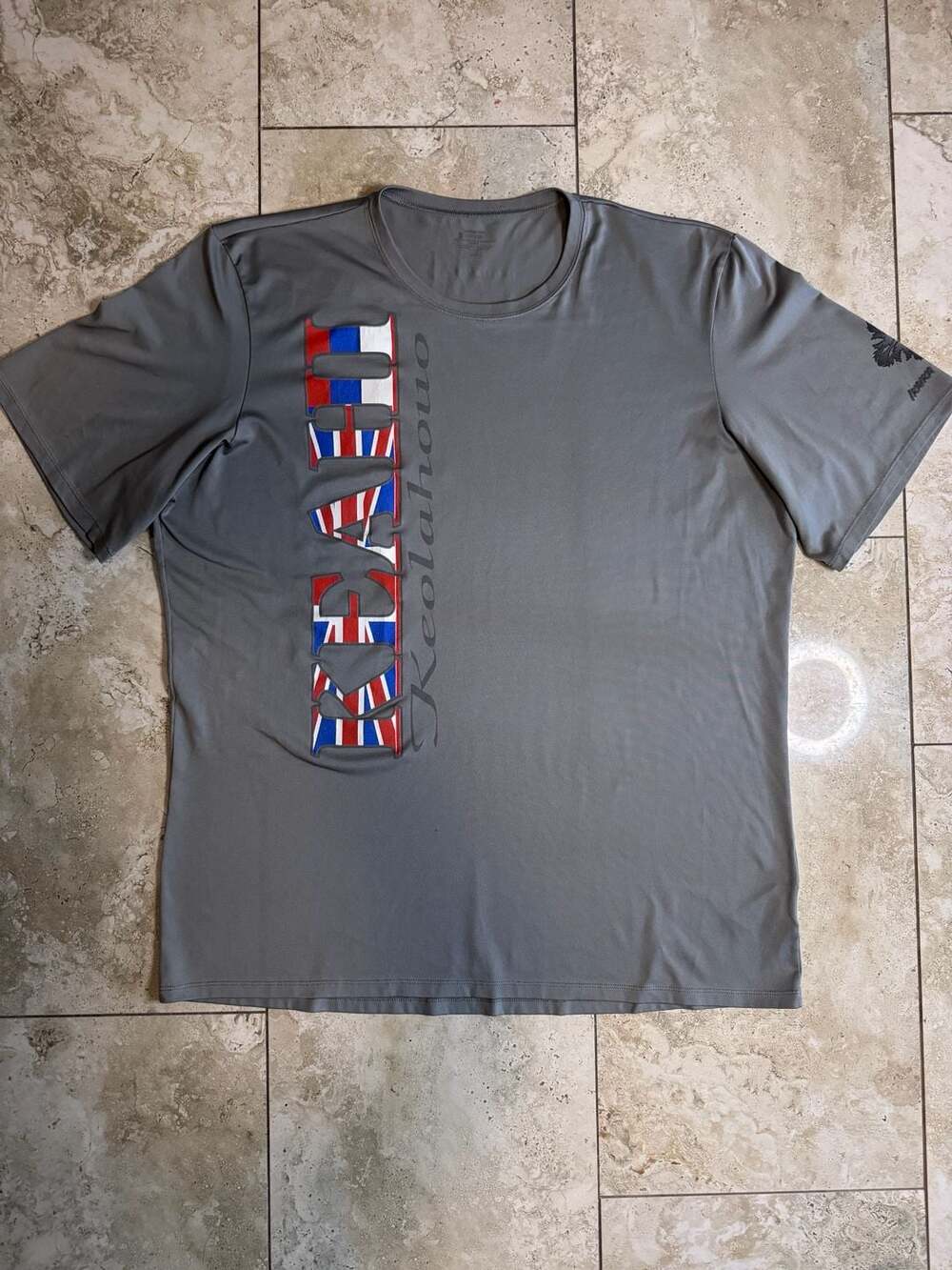 Patagonia Performance Blend Keolahou Hawaii Flag T-Shirt